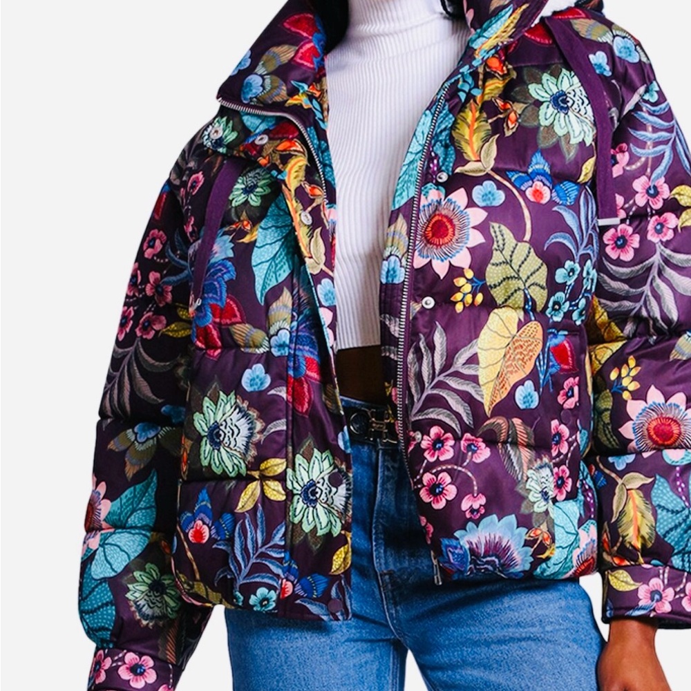 AVEC LES FILLES thermal puff Jacket